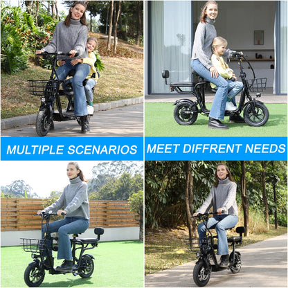 Electric Scooter 36V with 500W Motor,20 Mile Range