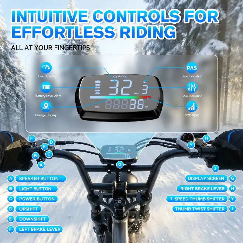 Electric fat bike