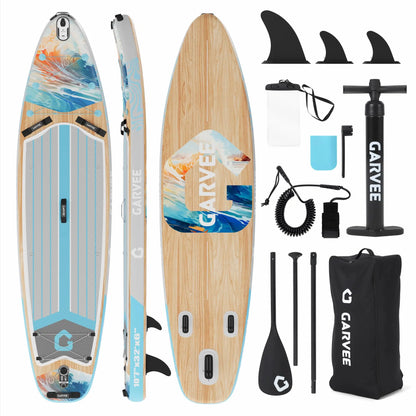 10.6 Ft Inflatable Stand Up Paddle Board 450LBS Capacity