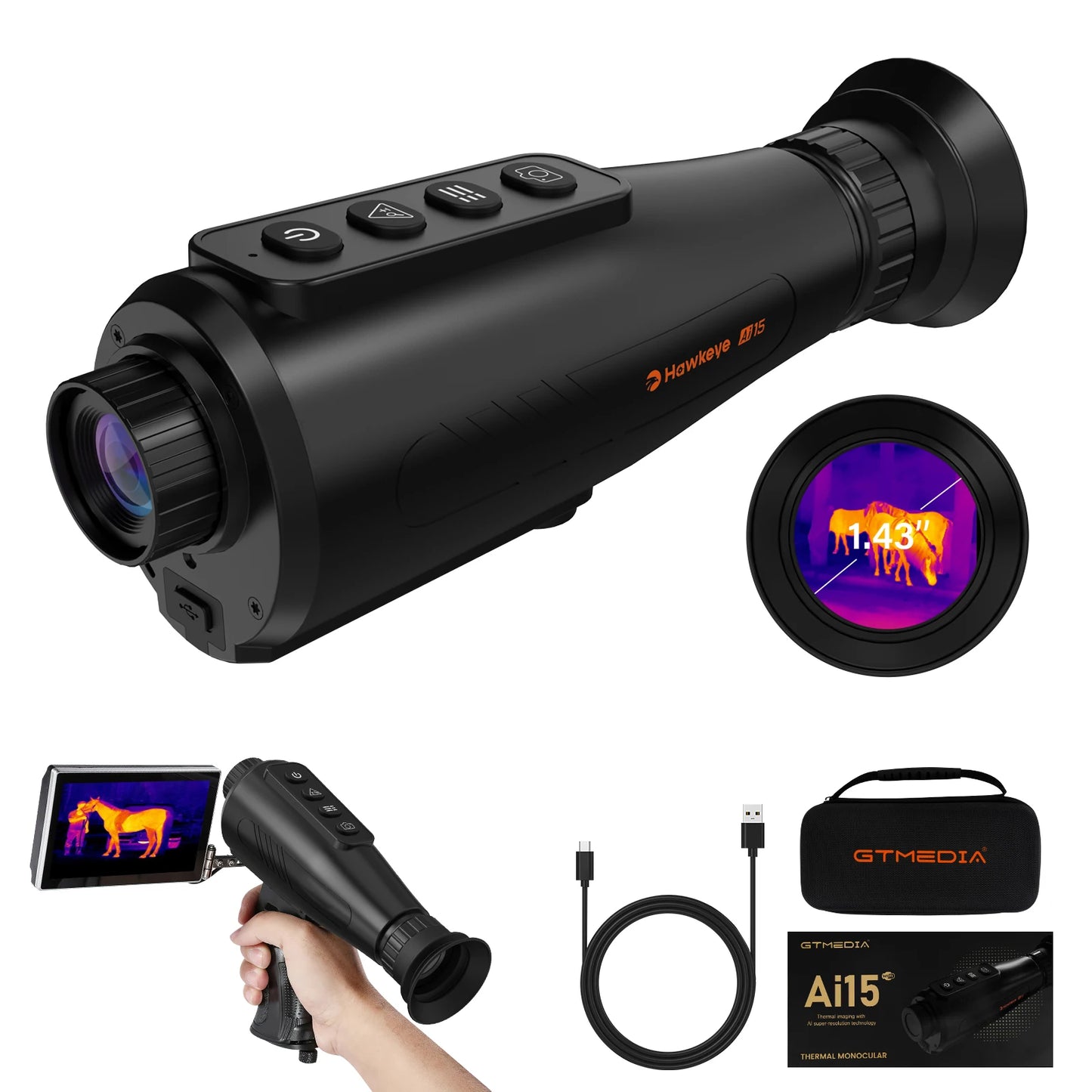 Thermal Imaging Night Vision Monoculars