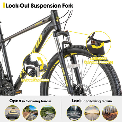 Aluminum Mountain Bike 21 Speeds