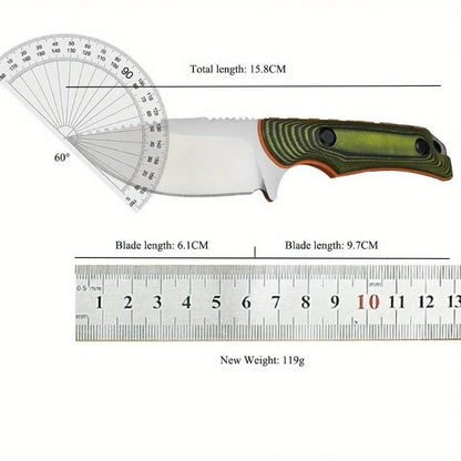 Two-tone Fixed Blade Straight Knife