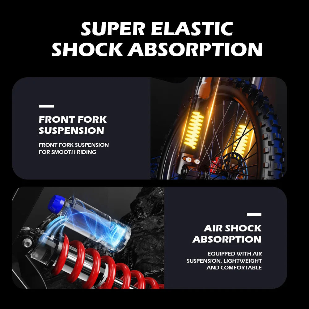 Electric Motorcycles 6000W Brushless Gearless Motors 60V30AH