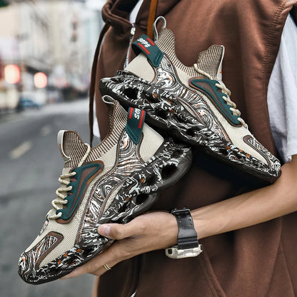 Breathable Shoes fashion loafers running Shoes for men