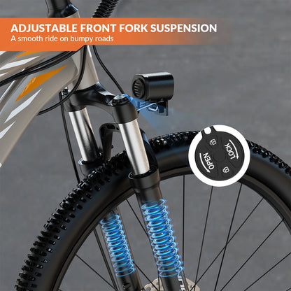 Electric Bike, 700W Peak Motor, 23 Mph Max Speed