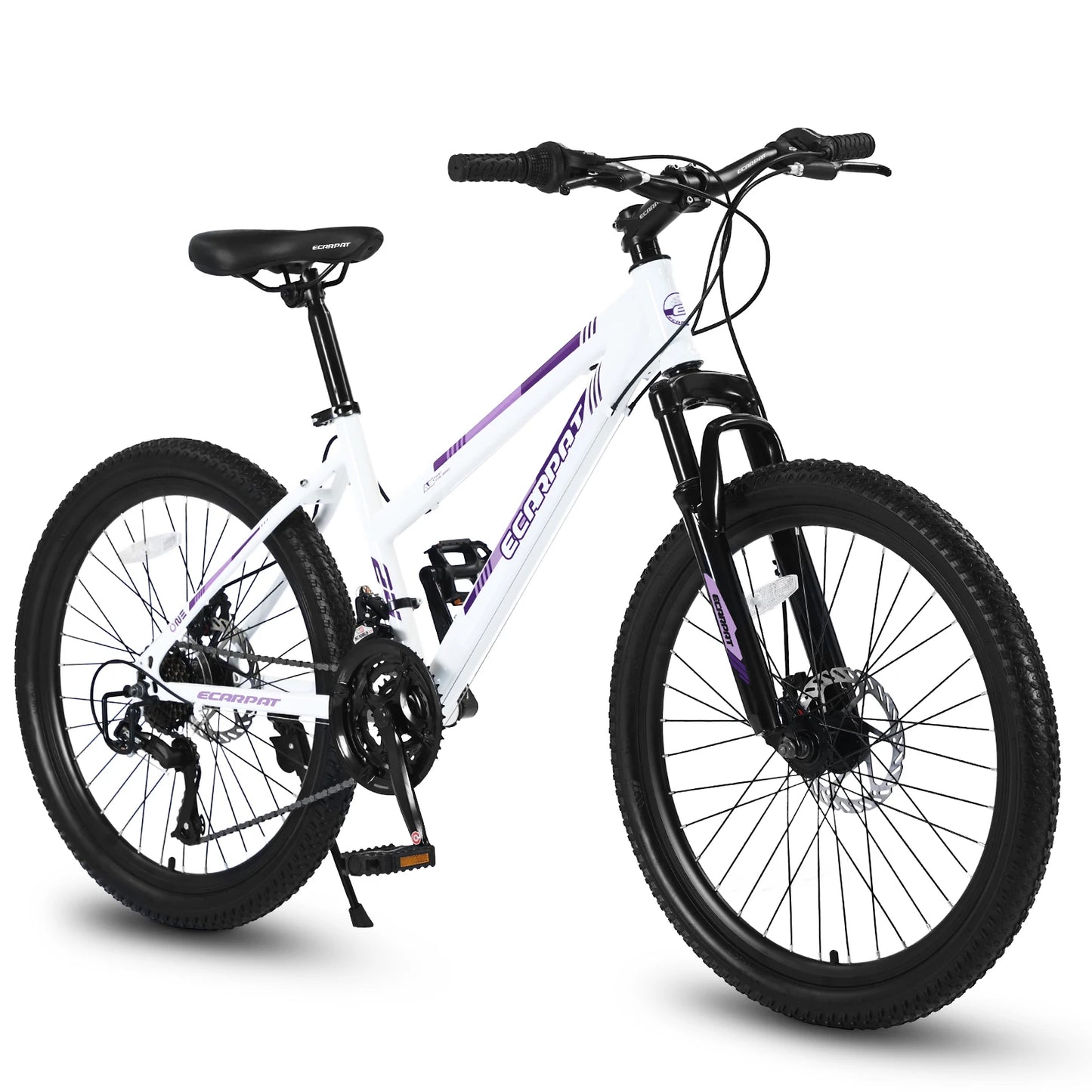 Mountain Bike 24 26 Inch Wheels, 21-Speed Disc