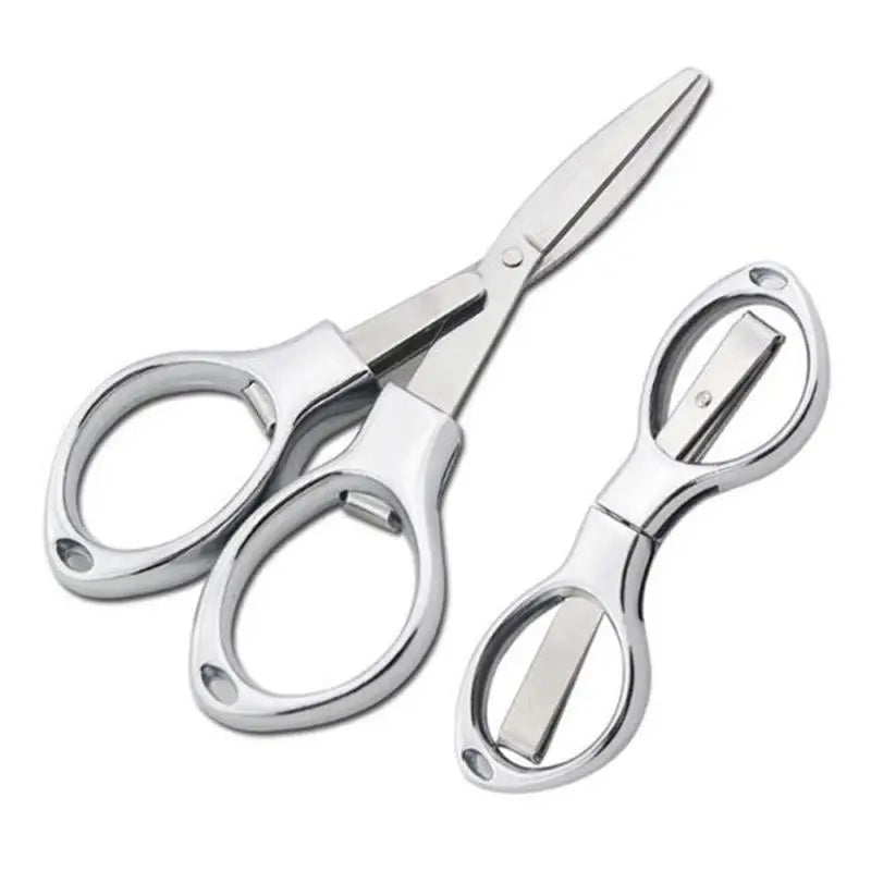 1~4PCS Stainless Steel Anti-Rust Portable Folding Scissors