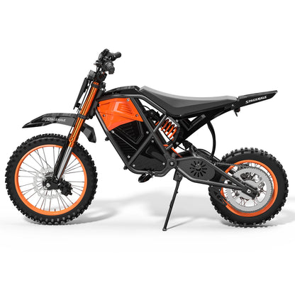 14"/12" Fat Tire Electric Dirt Bike for Teens Adults,48V