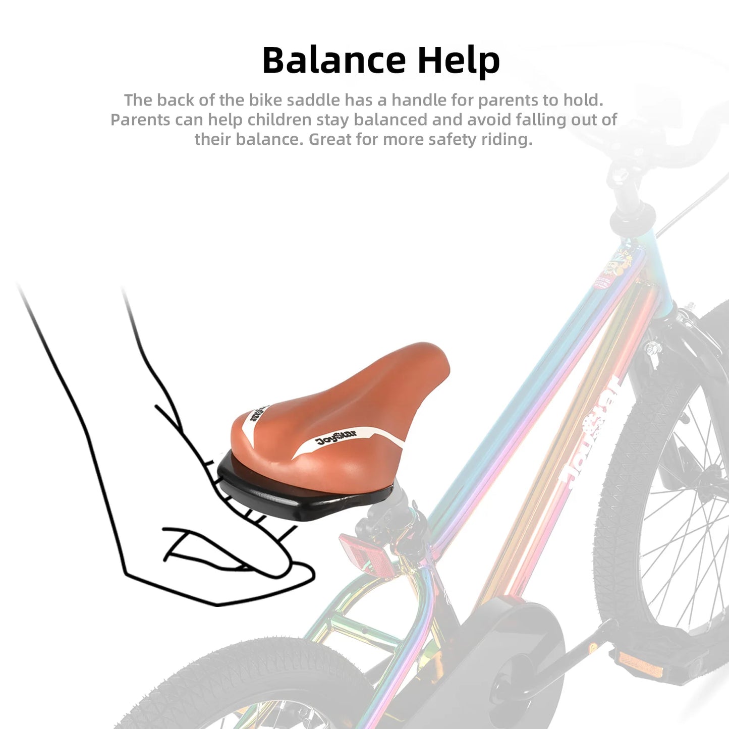 Kids Bike for Boys Girls Ages 2-9 Years Old, 12 14 16 18 Inch BMX Style