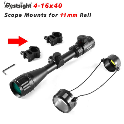 4-16X40 AOE Optics Hunting Scope Red&Green Dot Illuminated