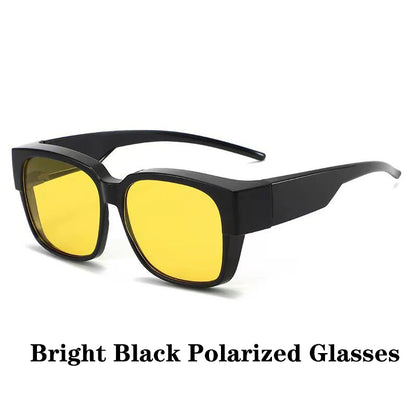 New Fashion Polarized Sunglasses Cover Over Prescription Glasses