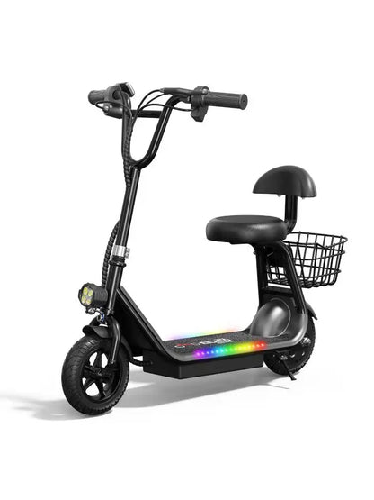 Spacewalk Kids Electric Scooter with Bluetooth Speaker