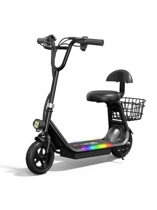 Spacewalk Kids Electric Scooter with Bluetooth Speaker