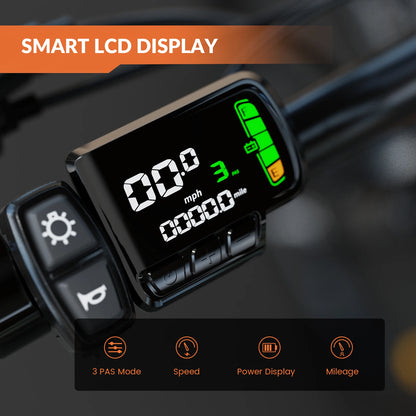 Electric Bike, 700W Peak Motor, 23 Mph Max Speed