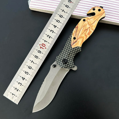 Multifunctional All Steel Portable Folding Knife