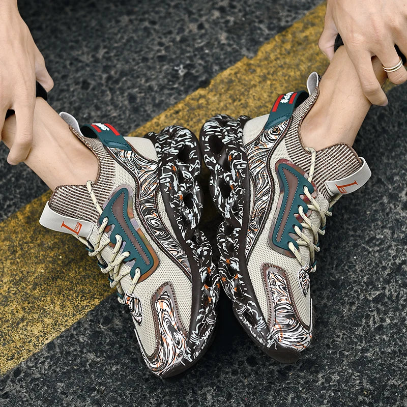 Breathable Shoes fashion loafers running Shoes for men