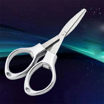 1~4PCS Stainless Steel Anti-Rust Portable Folding Scissors