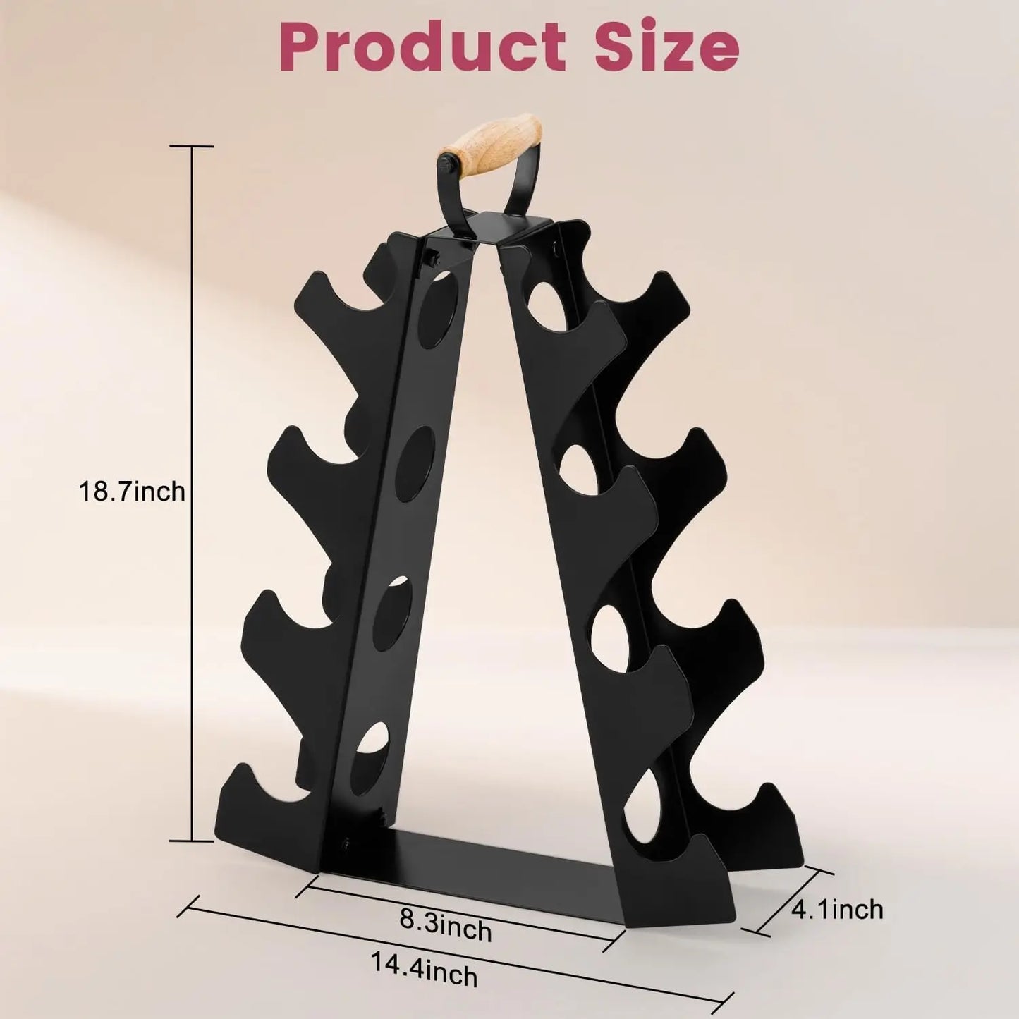 A-Frame Dumbbell Rack Stand