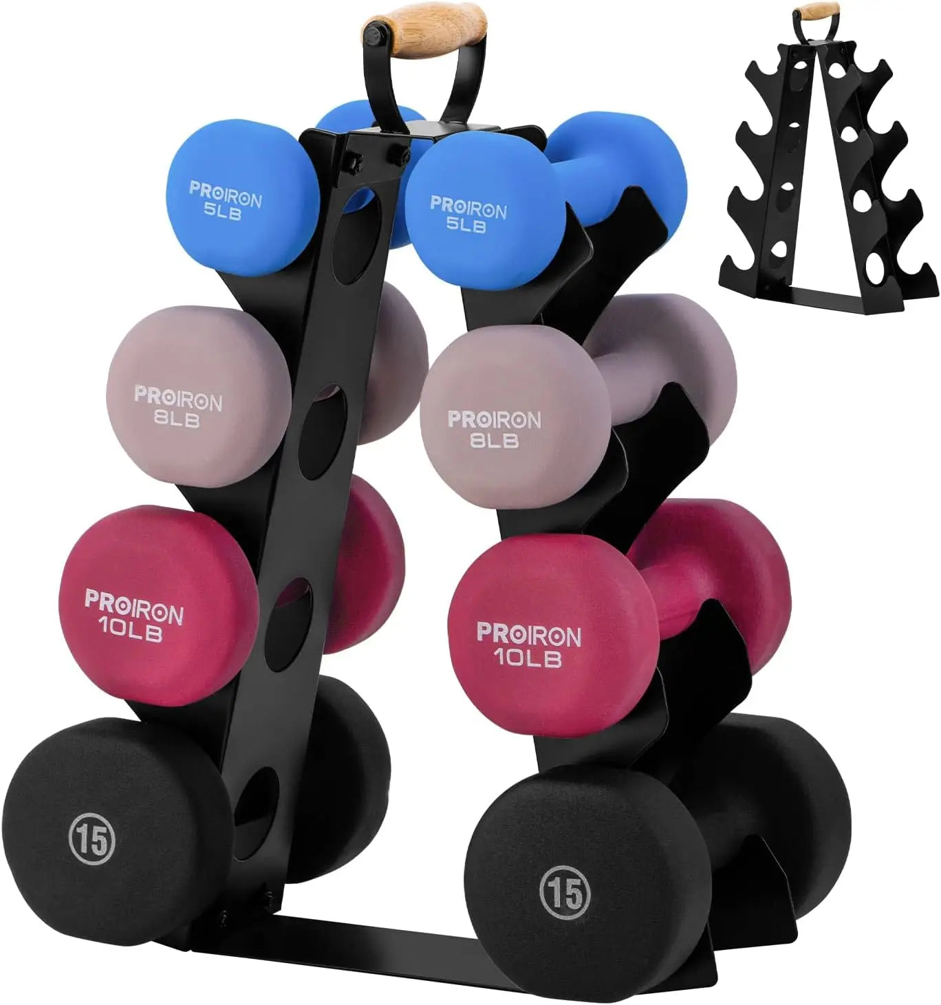 A-Frame Dumbbell Rack Stand