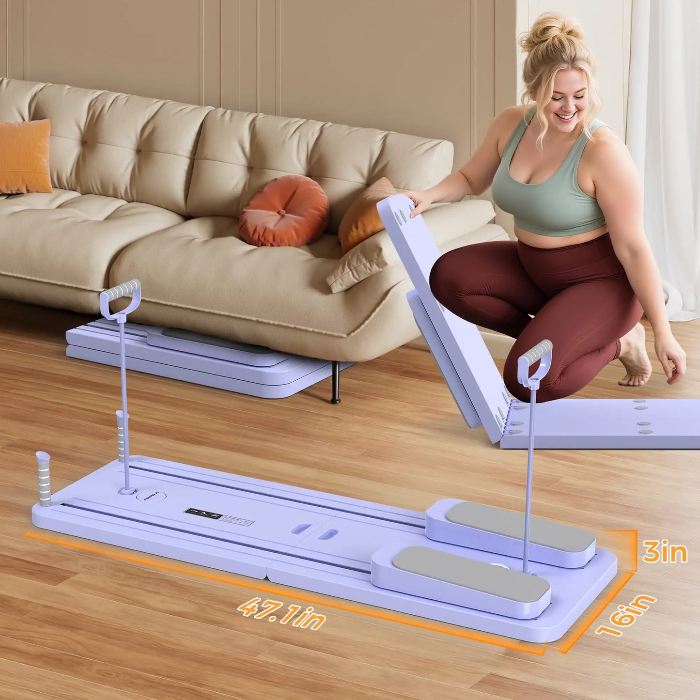 5 in 1 Folding Pilates Board