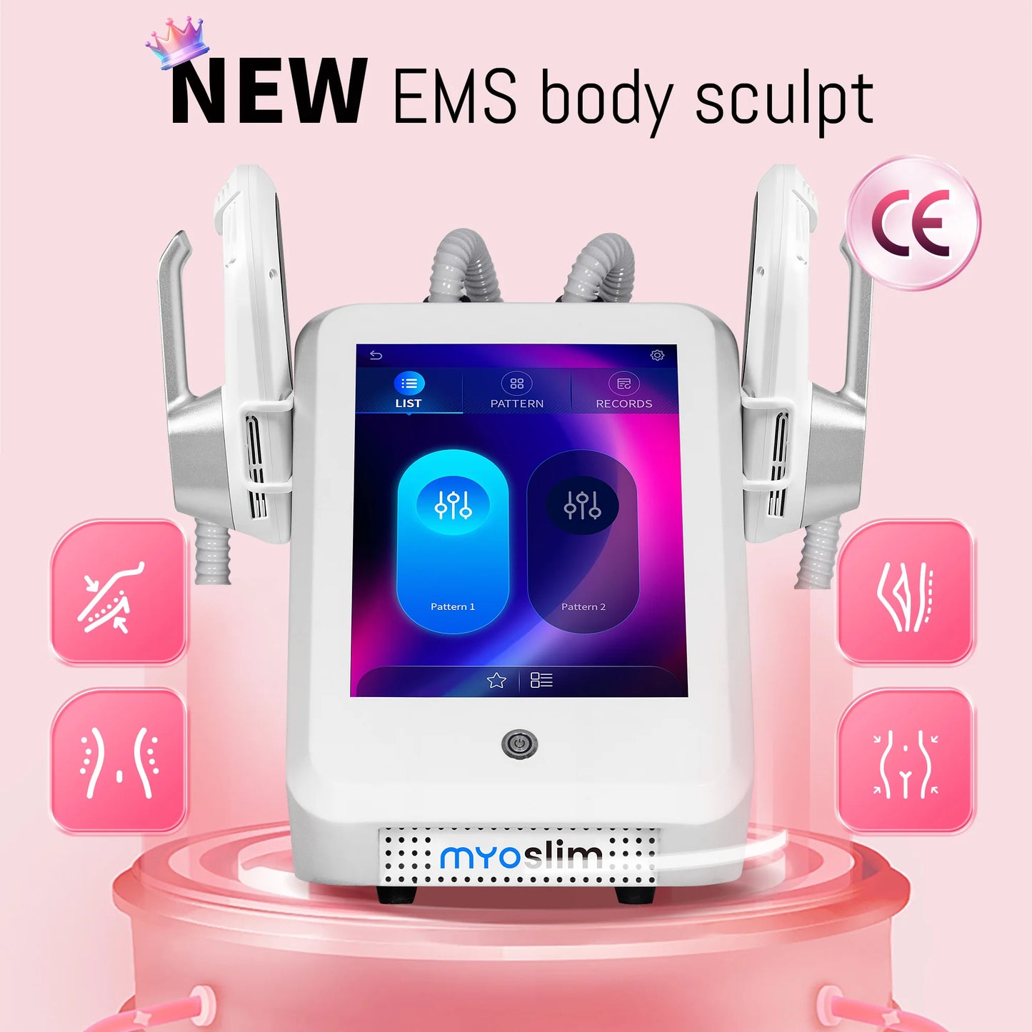 New RF EMS Body Sculpting Weight Loss Massager
