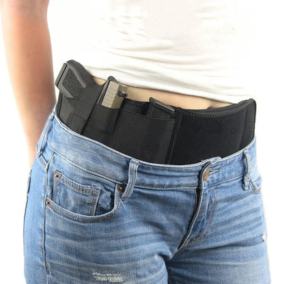 Tactical Hidden Holster Concealed Carry Waist Band Belt