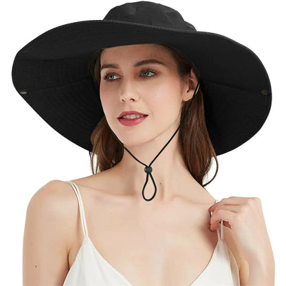 Men Women Wide Visor Brim Hat Boonie