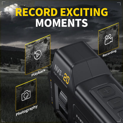 Telescope NVS-20 4K HD Monocular Night Vision Goggles 6X Digital Zoom 300m