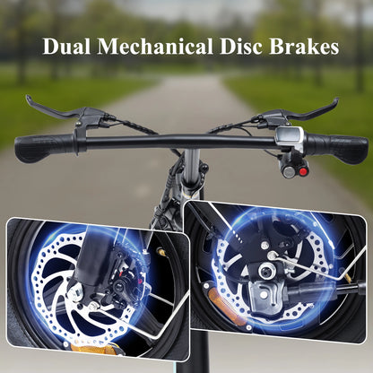 Adult Electric Bike 14" Foldable eBike,