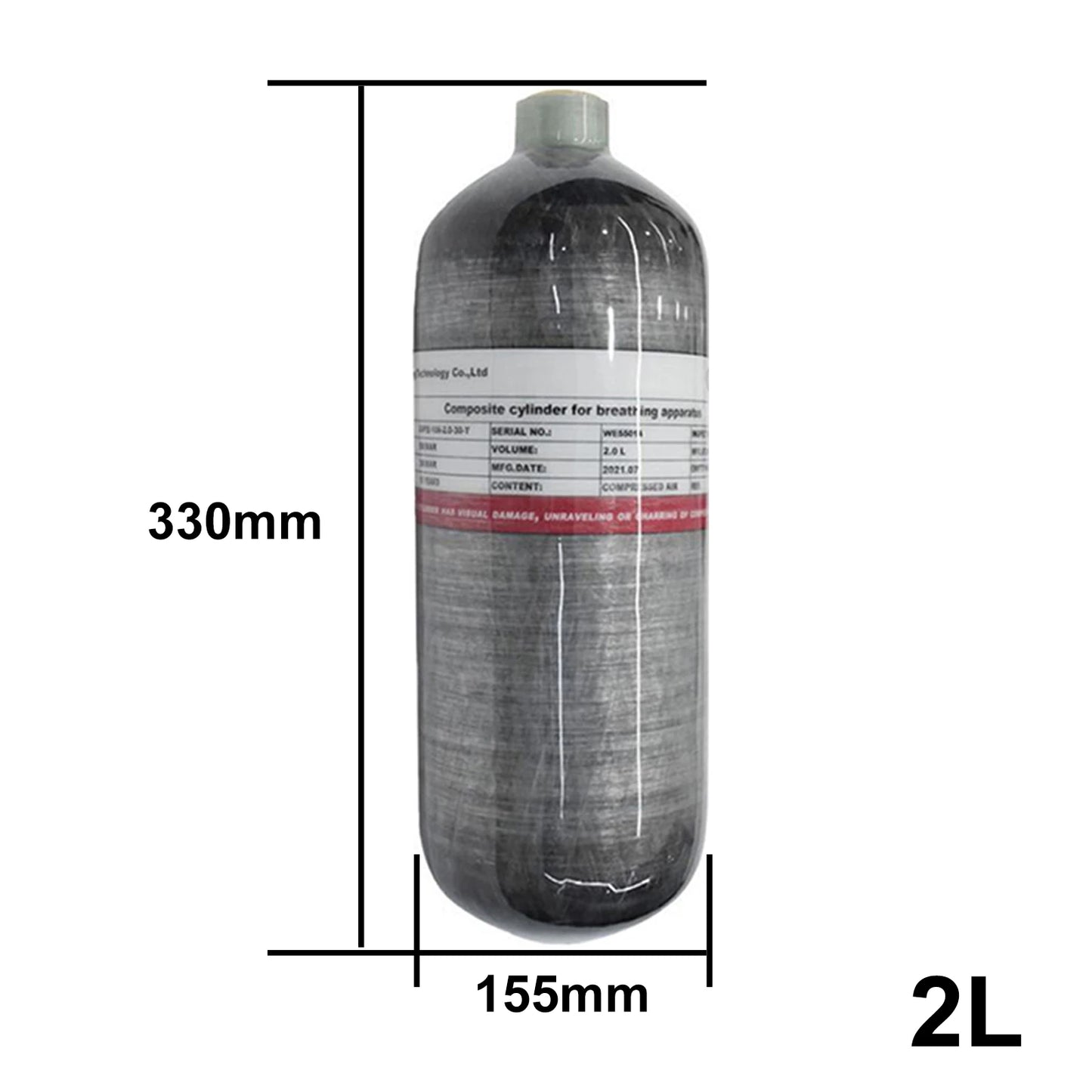 TUXING 4500Psi High Pressure Cylinders Firefighting Scuba Diving Tank