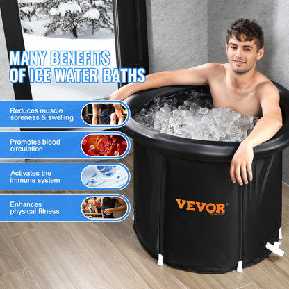 Portable Ice Barrel Pool Cold Water Therapy