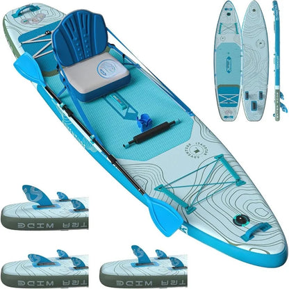 12’×35"/39" Extra Wide Paddle Board,