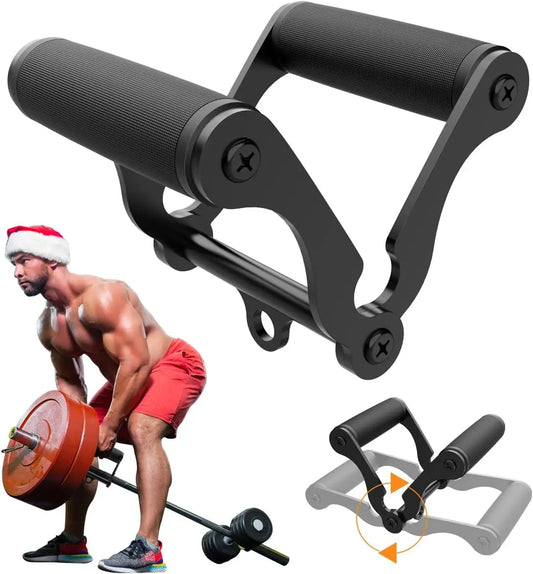 V-Bar T-Row Handle for Barbell Bars