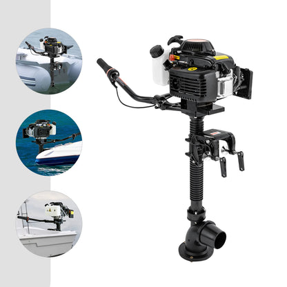 4HP 55cc 4-Stroke Outboard Motor,