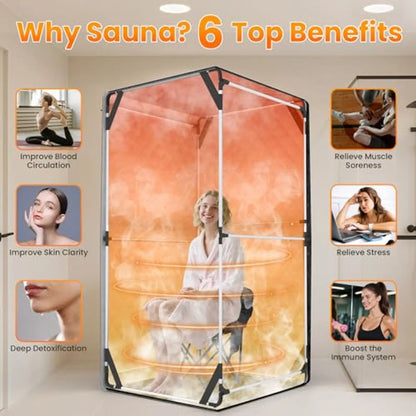 Portable Full Size Steam Sauna