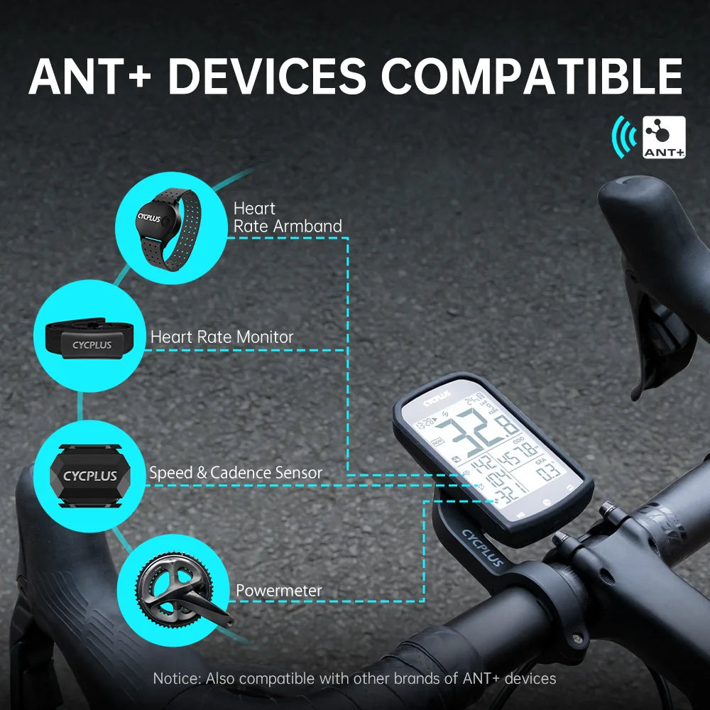Cycling GPS Wireless Bike Computer