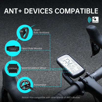 Cycling GPS Wireless Bike Computer