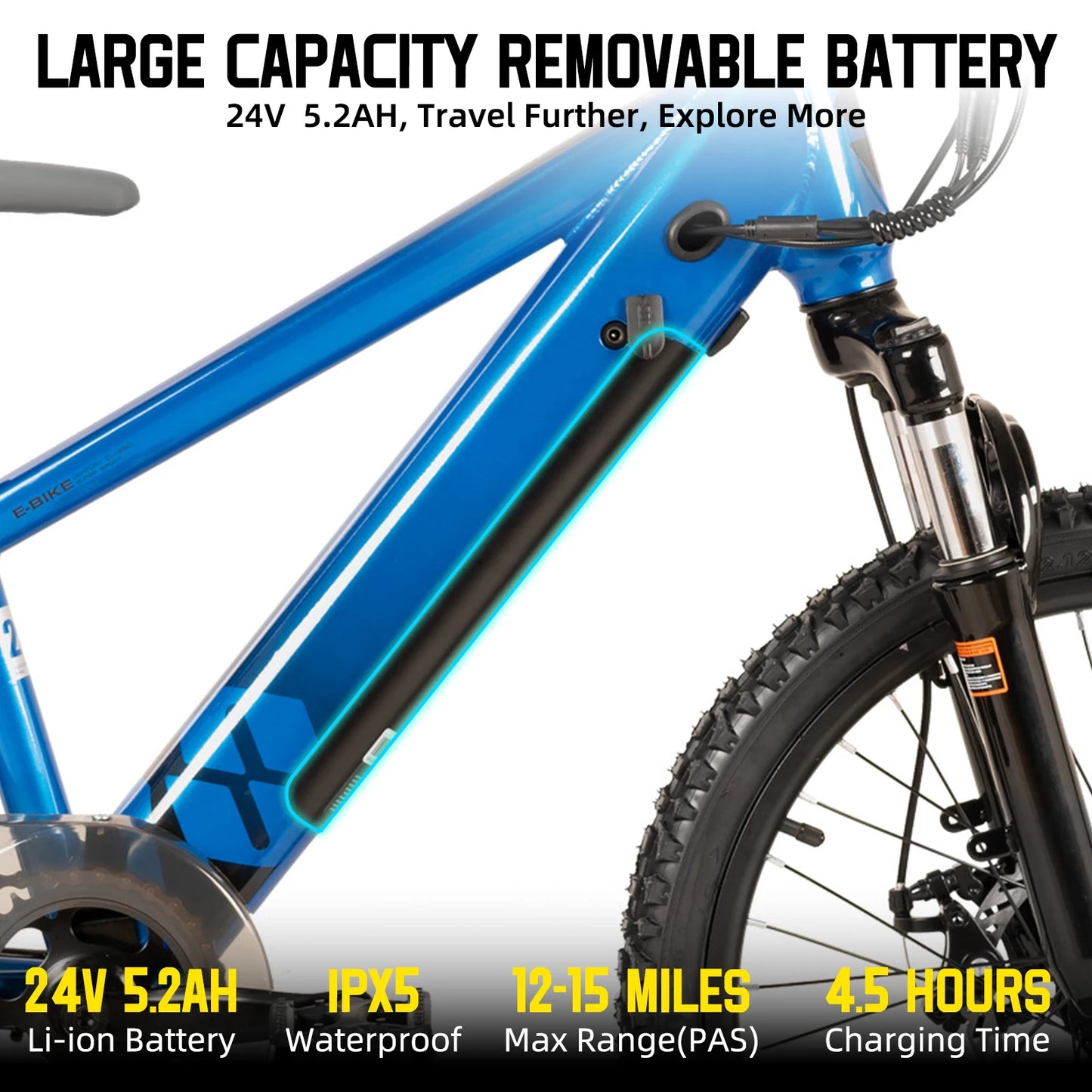 Electric Bike for Kids Teens