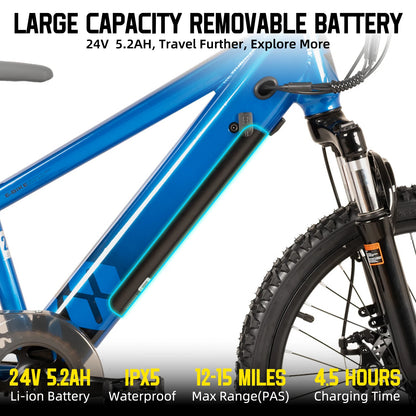 Electric Bike for Kids Teens