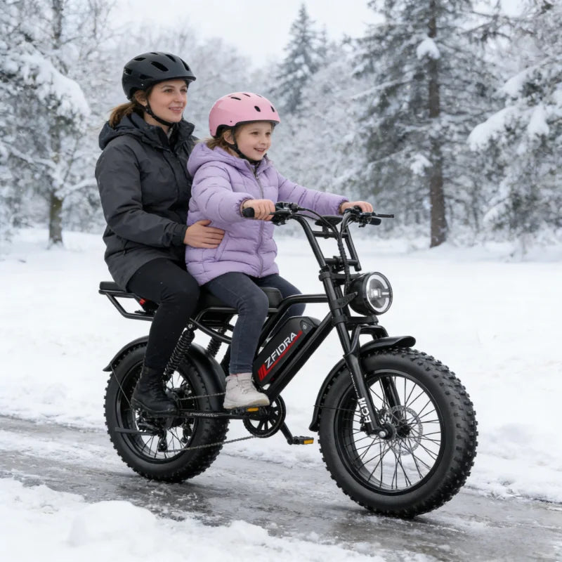 Cheap 14 20 inch Electric fat bike 1000w 2000w 30-50MPH 30-60Miles Adjustable front brake seat,For Cycling Electric Bicycle