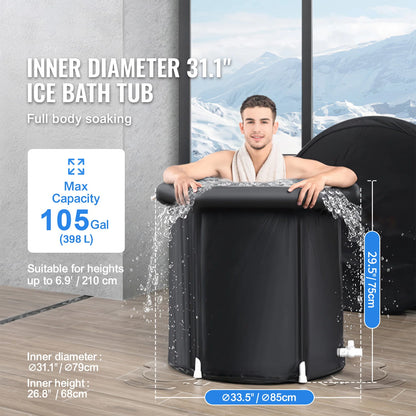 Cold Water Therapy Plunge Tub for Athletes