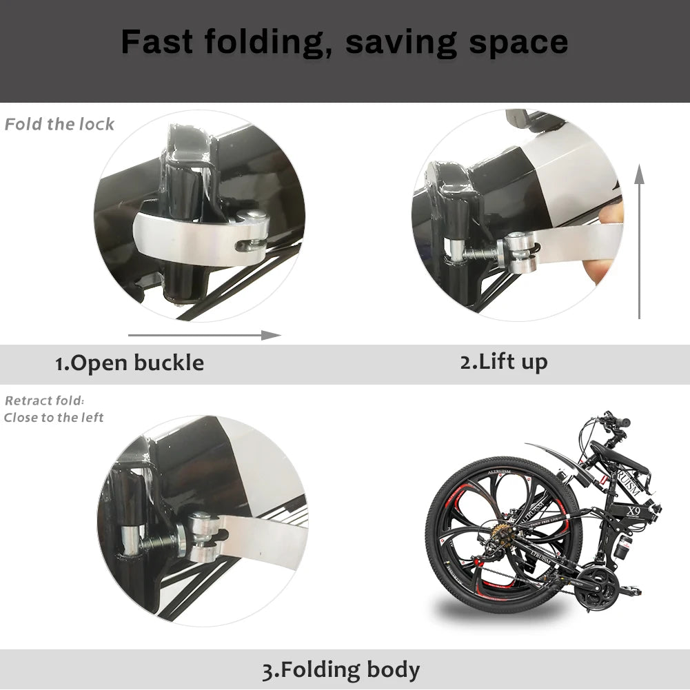 26 Inch Mountain Bike for Men & Women,