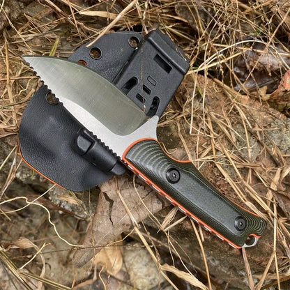 Two-tone Fixed Blade Straight Knife