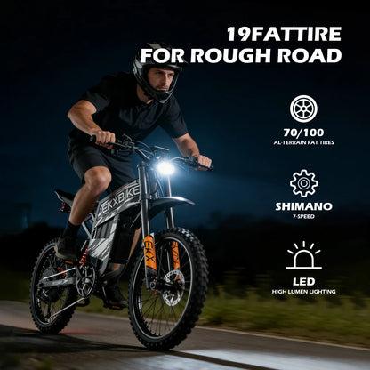 Electric Motorcycles 6000W Brushless Gearless Motors 60V30AH
