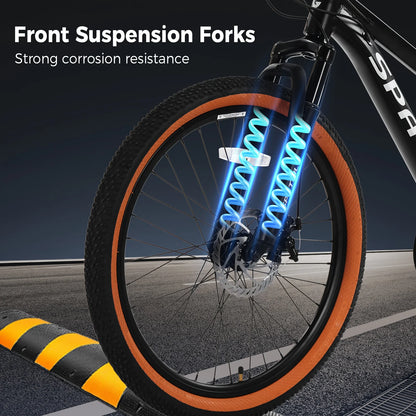 27.5 Inch Mountain Bike, 21-Speed Alloy Frame