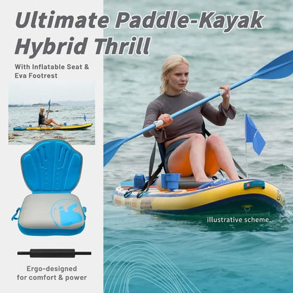 12’×35"/39" Extra Wide Paddle Board,