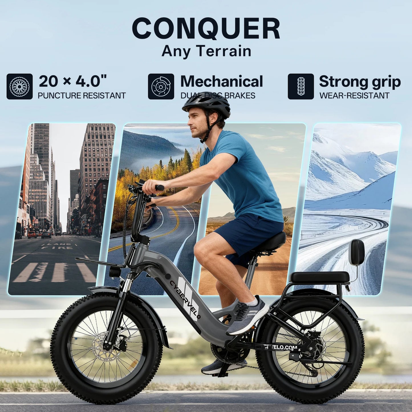 Electric Bike for Adults, 48V 20AH
