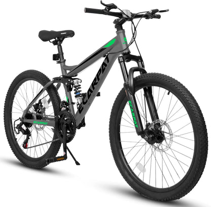 Full Suspension Mountain Bike 24/26/27.5 Inch,