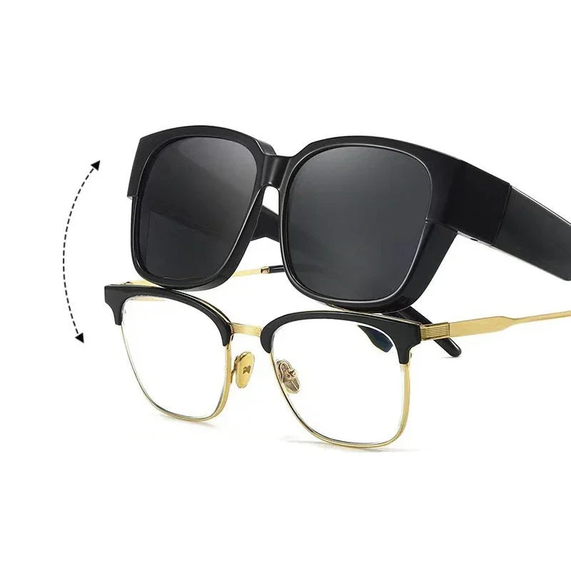 New Fashion Polarized Sunglasses Cover Over Prescription Glasses