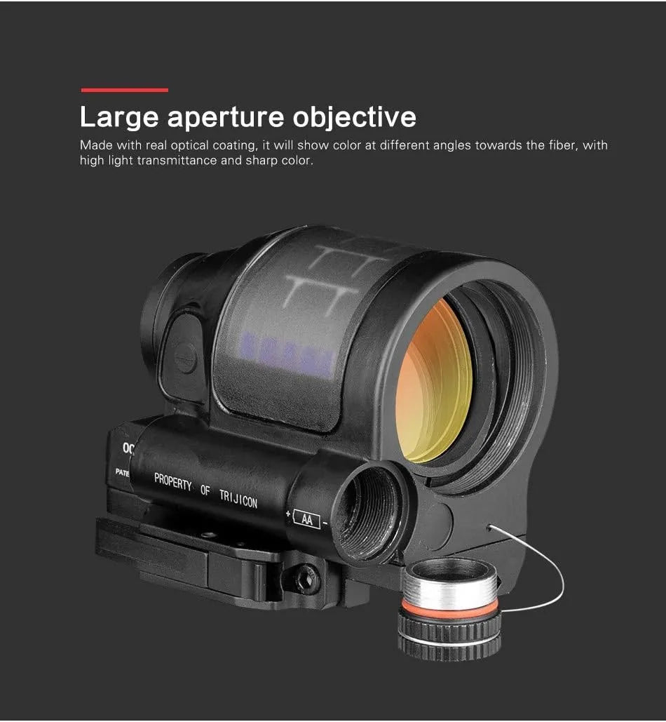Reflex Sight Solar Power System Optics Rifle Scope